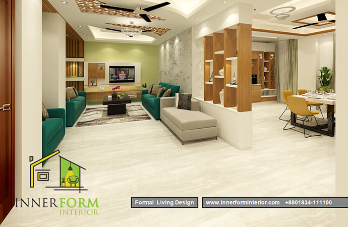 Formal Living Room Design 1